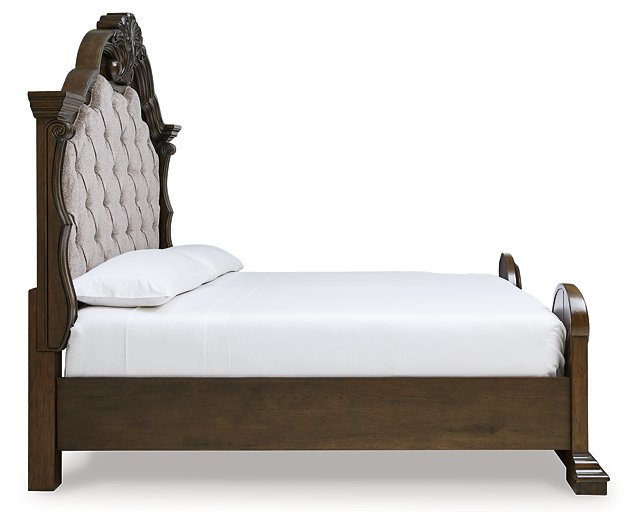 Maylee Upholstered Bed - World Furniture Gallery (Newark, CA)