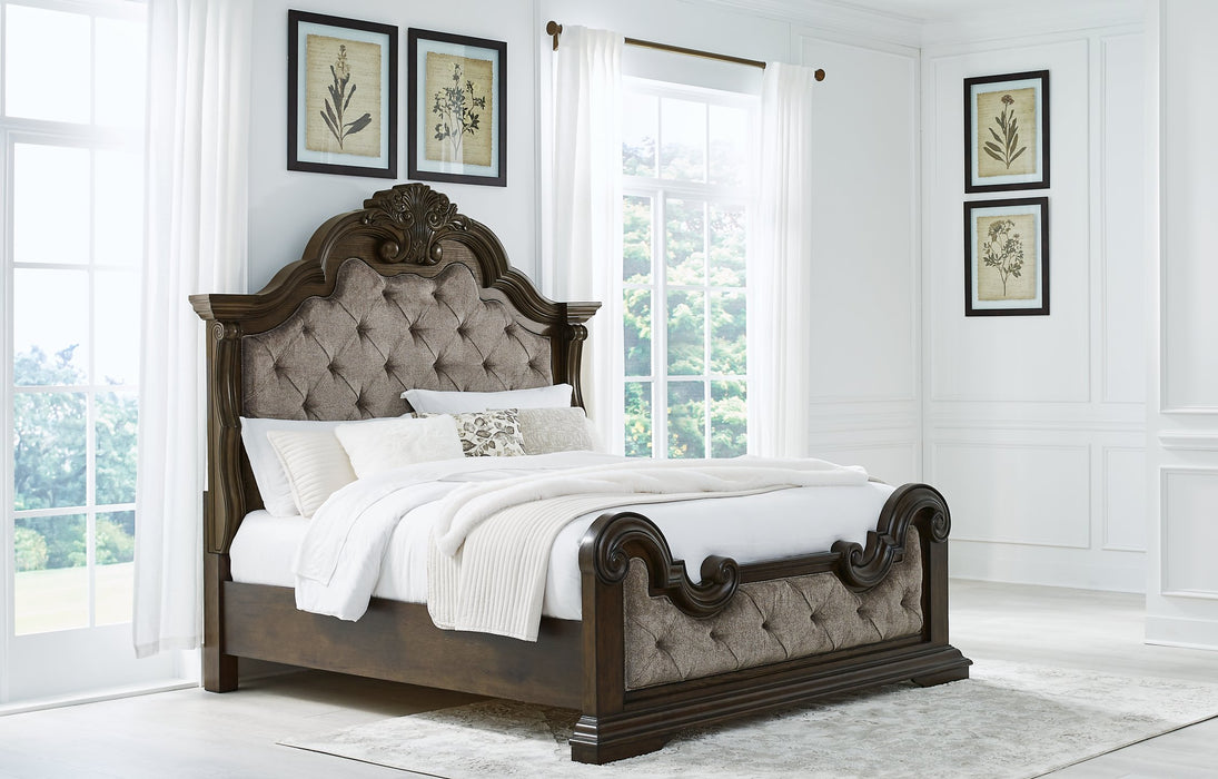 Maylee Upholstered Bed - World Furniture Gallery (Newark, CA)