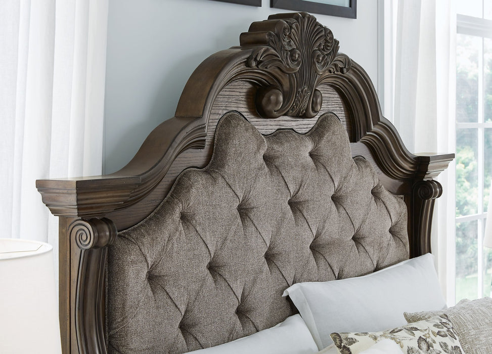 Maylee Upholstered Bed - World Furniture Gallery (Newark, CA)