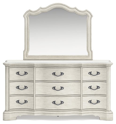 Arlendyne Dresser and Mirror - World Furniture Gallery (Newark, CA)