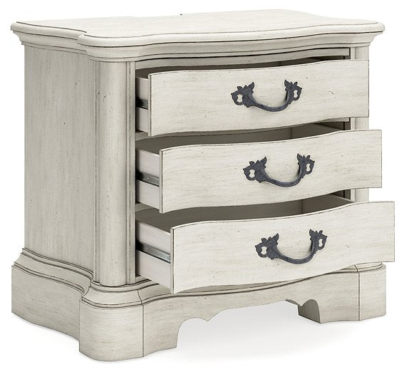 Arlendyne Nightstand - World Furniture Gallery (Newark, CA)