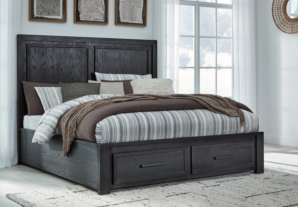 Foyland Panel Storage Bed - World Furniture Gallery (Newark, CA)