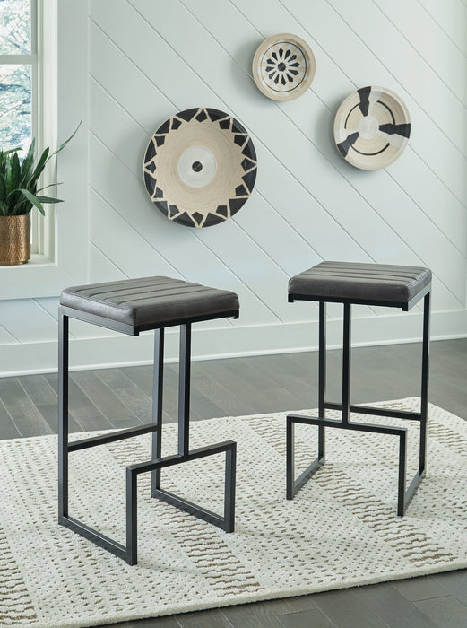 Strumford Bar Height Bar Stool - World Furniture Gallery (Newark, CA)