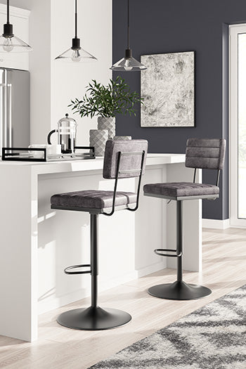 Strumford Bar Height Bar Stool - World Furniture Gallery (Newark, CA)