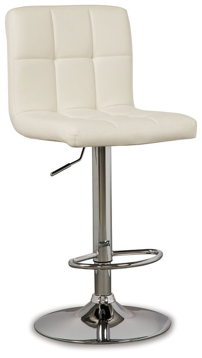 Bellatier Adjustable Height Bar Stool - World Furniture Gallery (Newark, CA)