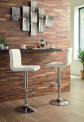 Bellatier Bar Stool Set - World Furniture Gallery (Newark, CA)