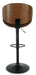 Bellatier Adjustable Height Bar Stool - World Furniture Gallery (Newark, CA)