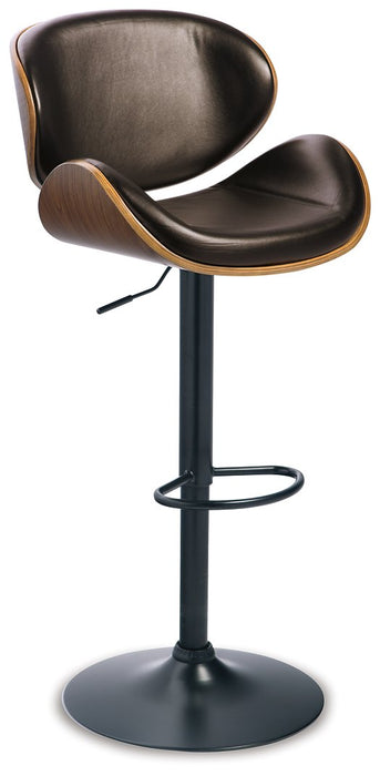 Bellatier Adjustable Height Bar Stool - World Furniture Gallery (Newark, CA)