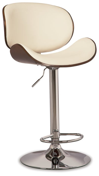 Bellatier Adjustable Height Bar Stool - World Furniture Gallery (Newark, CA)