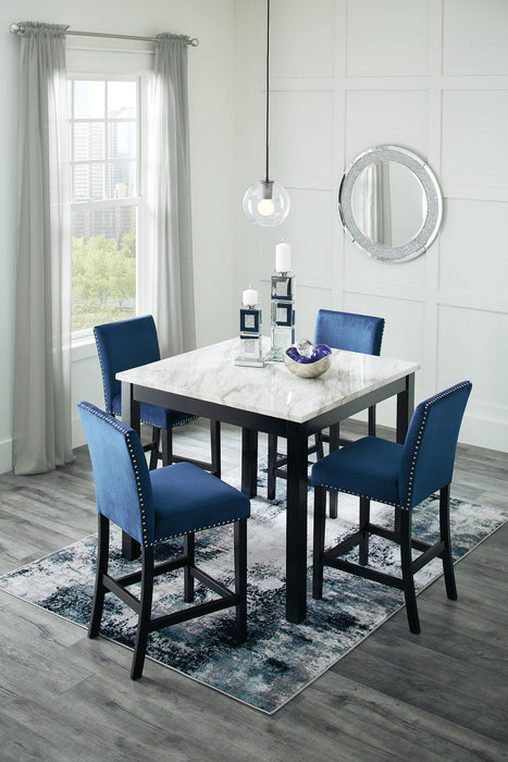 Cranderlyn Counter Height Dining Table and Bar Stools (Set of 5) - World Furniture Gallery (Newark, CA)