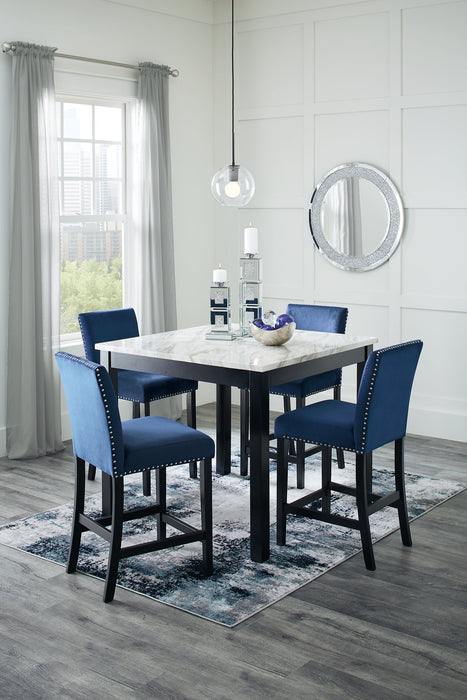 Cranderlyn Counter Height Dining Table and Bar Stools (Set of 5) - World Furniture Gallery (Newark, CA)