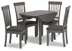 Shullden Drop Leaf Dining Table - World Furniture Gallery (Newark, CA)