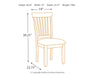 Berringer Dining Chair Set - World Furniture Gallery (Newark, CA)