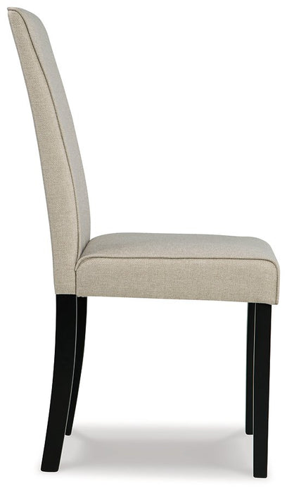 Kimonte Dining Chair - World Furniture Gallery (Newark, CA)