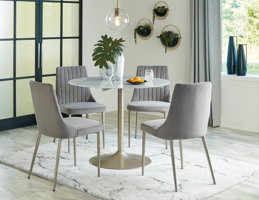 Barchoni Dining Room Set - World Furniture Gallery (Newark, CA)