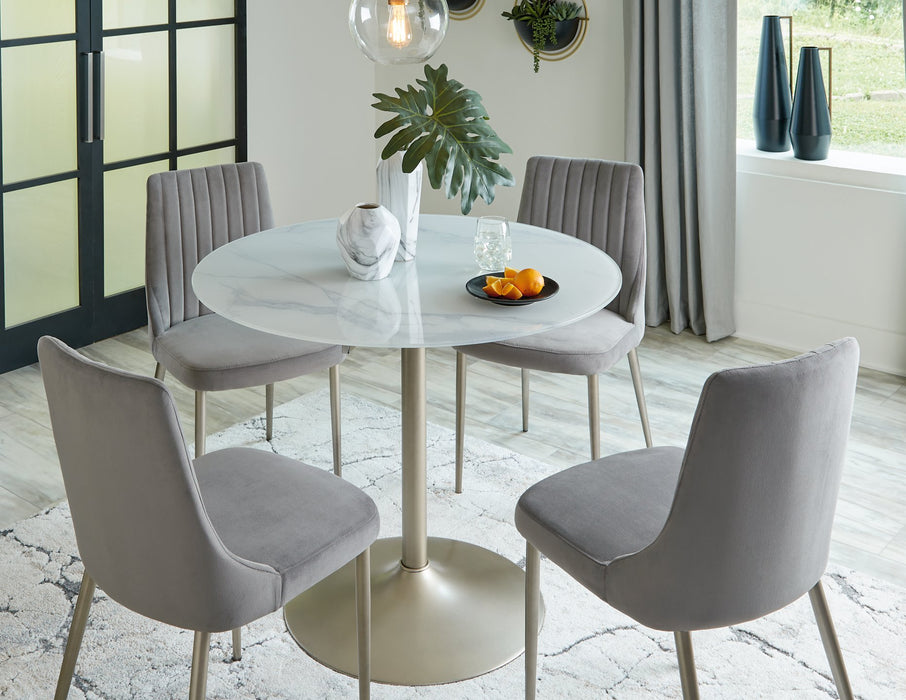 Barchoni Dining Room Set - World Furniture Gallery (Newark, CA)