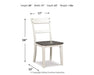 Nelling Dining Chair - World Furniture Gallery (Newark, CA)