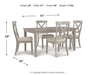 Parellen Dining Room Set - World Furniture Gallery (Newark, CA)