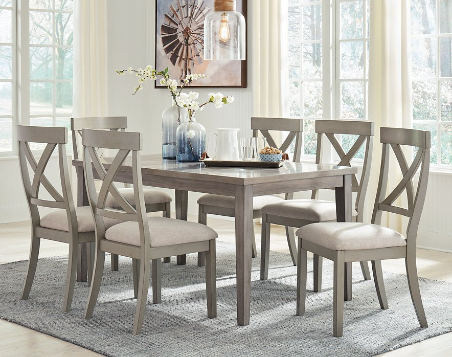 Parellen Dining Room Set - World Furniture Gallery (Newark, CA)