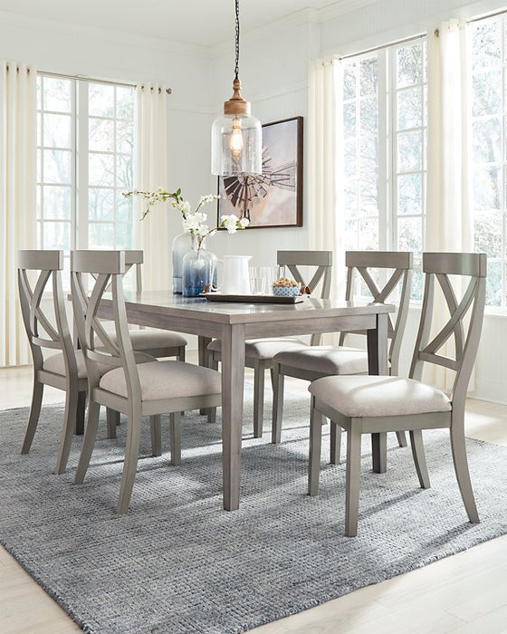 Parellen Dining Room Set - World Furniture Gallery (Newark, CA)