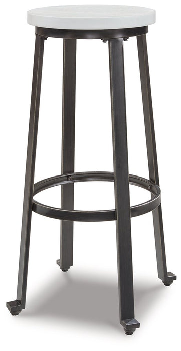 Challiman Bar Height Stool - World Furniture Gallery (Newark, CA)