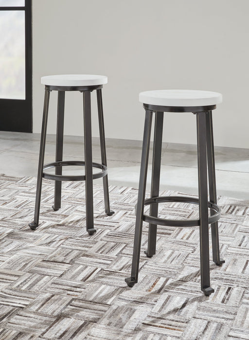 Challiman Bar Height Stool - World Furniture Gallery (Newark, CA)