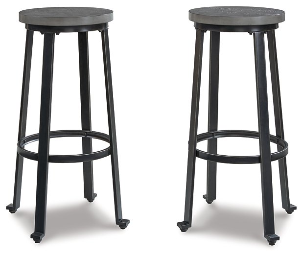 Challiman Bar Height Stool - World Furniture Gallery (Newark, CA)