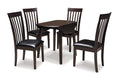 Hammis Dining Set - World Furniture Gallery (Newark, CA)