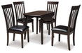 Hammis Dining Set - World Furniture Gallery (Newark, CA)