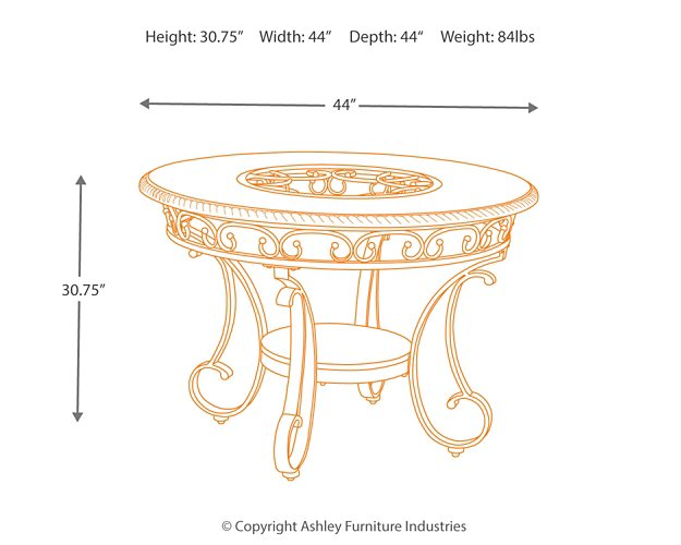 Glambrey Dining Room Set - World Furniture Gallery (Newark, CA)