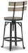 Lesterton Counter Height Bar Stool - World Furniture Gallery (Newark, CA)