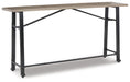 Lesterton Long Counter Table - World Furniture Gallery (Newark, CA)