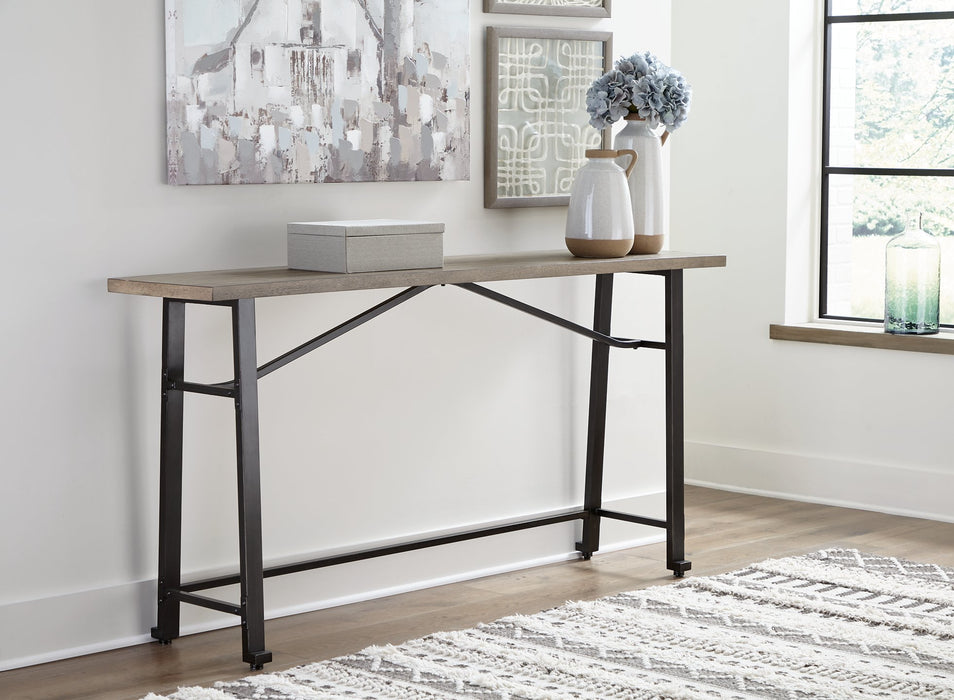 Lesterton Long Counter Table - World Furniture Gallery (Newark, CA)