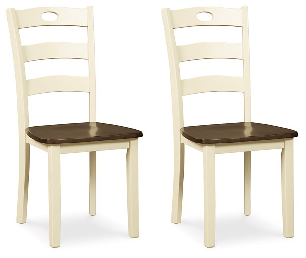 Woodanville Dining Chair Set - World Furniture Gallery (Newark, CA)