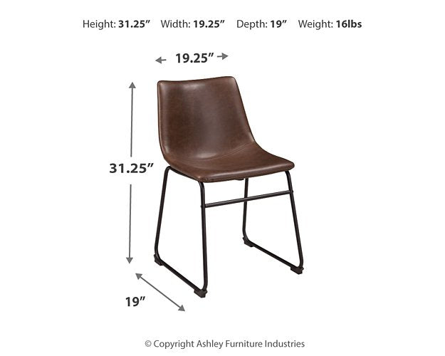 Centiar Dining Chair - World Furniture Gallery (Newark, CA)