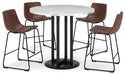 Centiar Counter Height Dining Set - World Furniture Gallery (Newark, CA)