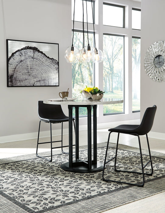 Centiar Counter Height Dining Set - World Furniture Gallery (Newark, CA)