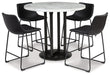 Centiar Counter Height Dining Set - World Furniture Gallery (Newark, CA)