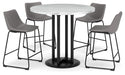 Centiar Counter Height Dining Set - World Furniture Gallery (Newark, CA)