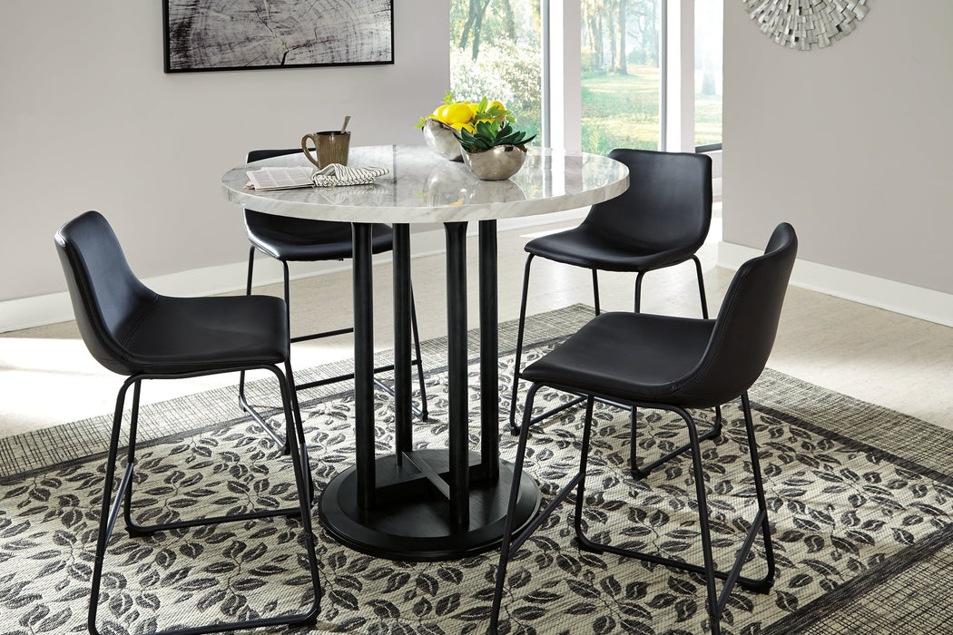 Centiar Counter Height Dining Set - World Furniture Gallery (Newark, CA)