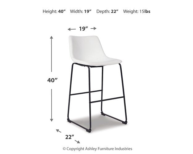 Centiar Pub Height Bar Stool - World Furniture Gallery (Newark, CA)