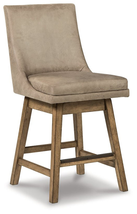 Tallenger Counter Height Bar Stool - World Furniture Gallery (Newark, CA)