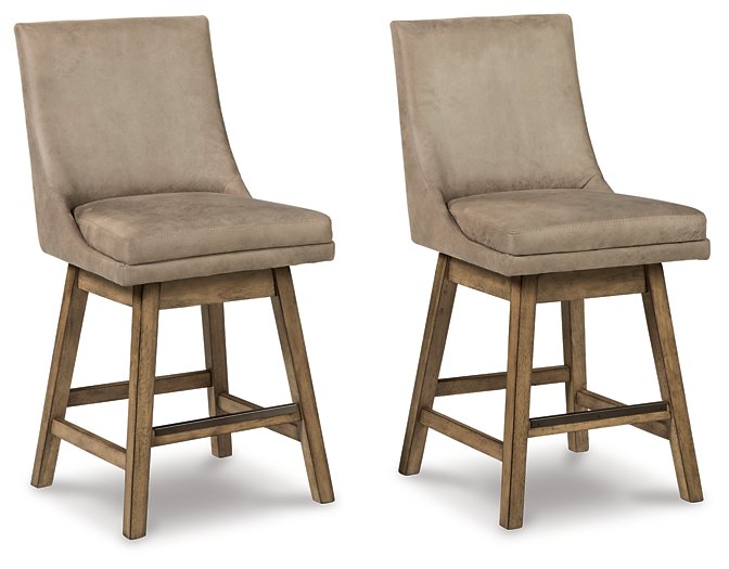 Tallenger Counter Height Bar Stool - World Furniture Gallery (Newark, CA)