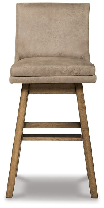 Tallenger Bar Height Bar Stool - World Furniture Gallery (Newark, CA)