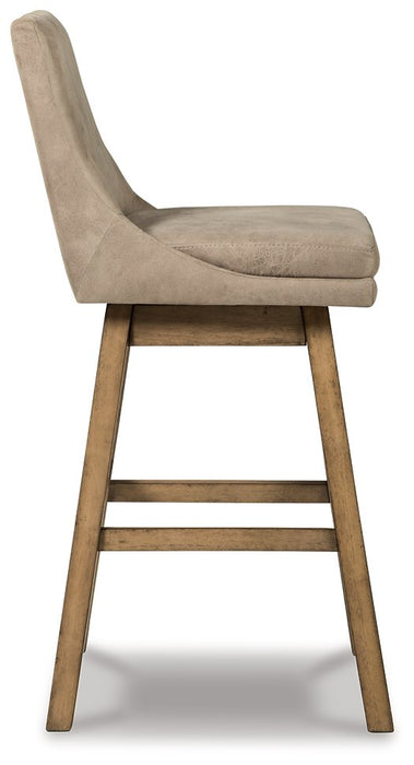 Tallenger Bar Height Bar Stool - World Furniture Gallery (Newark, CA)