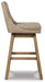 Tallenger Bar Height Bar Stool - World Furniture Gallery (Newark, CA)