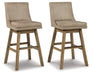 Tallenger Bar Height Bar Stool - World Furniture Gallery (Newark, CA)