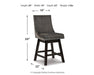 Tallenger Counter Height Bar Stool - World Furniture Gallery (Newark, CA)