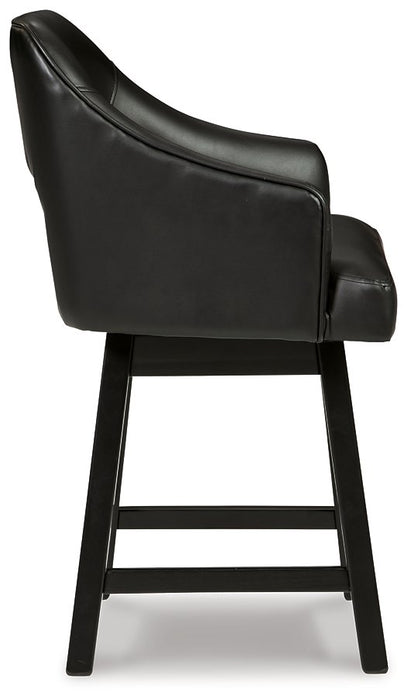 Tallenger Counter Height Bar Stool - World Furniture Gallery (Newark, CA)