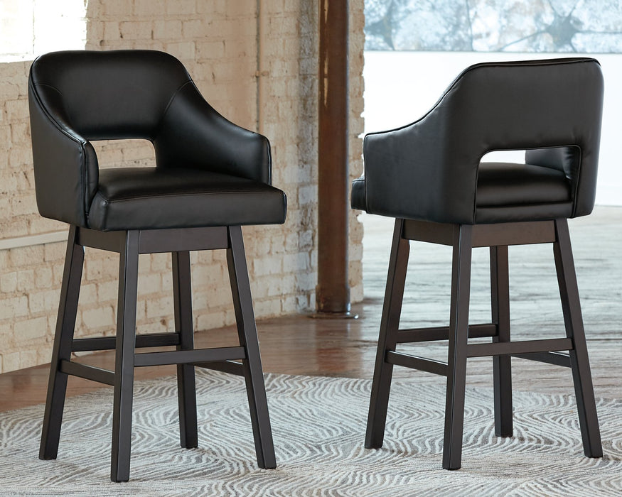 Tallenger Bar Stool Set - World Furniture Gallery (Newark, CA)